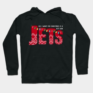 All I want for Christmas is a Jets Win Hoodie